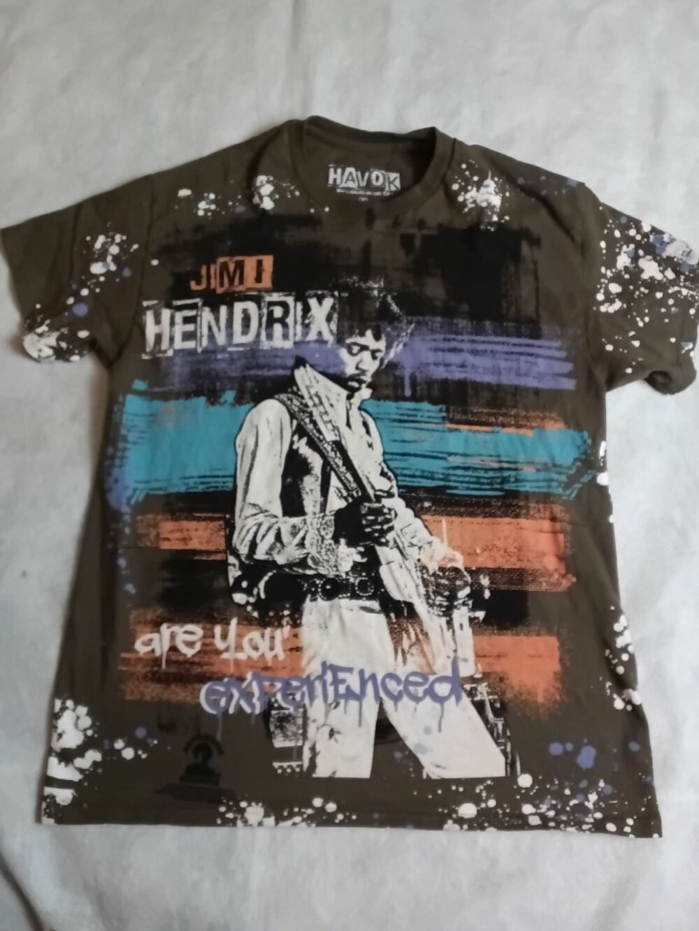 Liquid Blue Jimi Hendrix Havok T-Shirt Medium